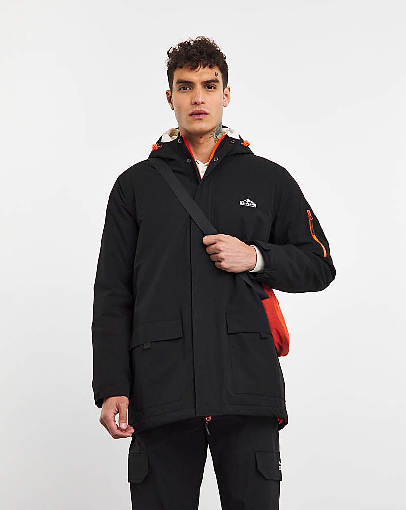 Snowdonia Waterproof Padded Parka - Black