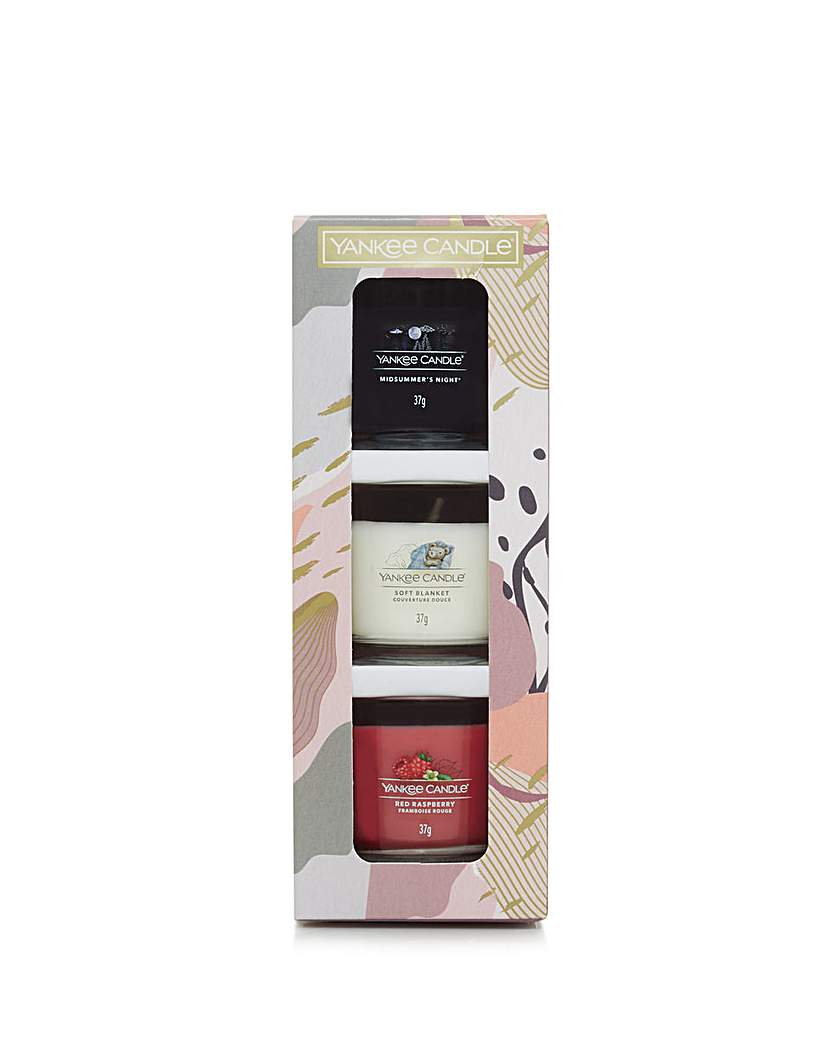 Yankee Candle 3 Filled Votive Giftset