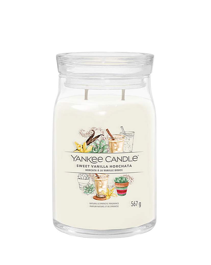 Yankee Candle Large Vanilla Horchata