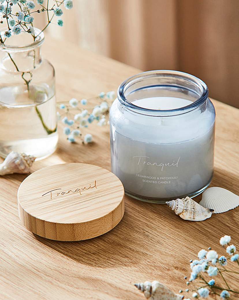 Tranquil Cedarwood & Patchouli Candle