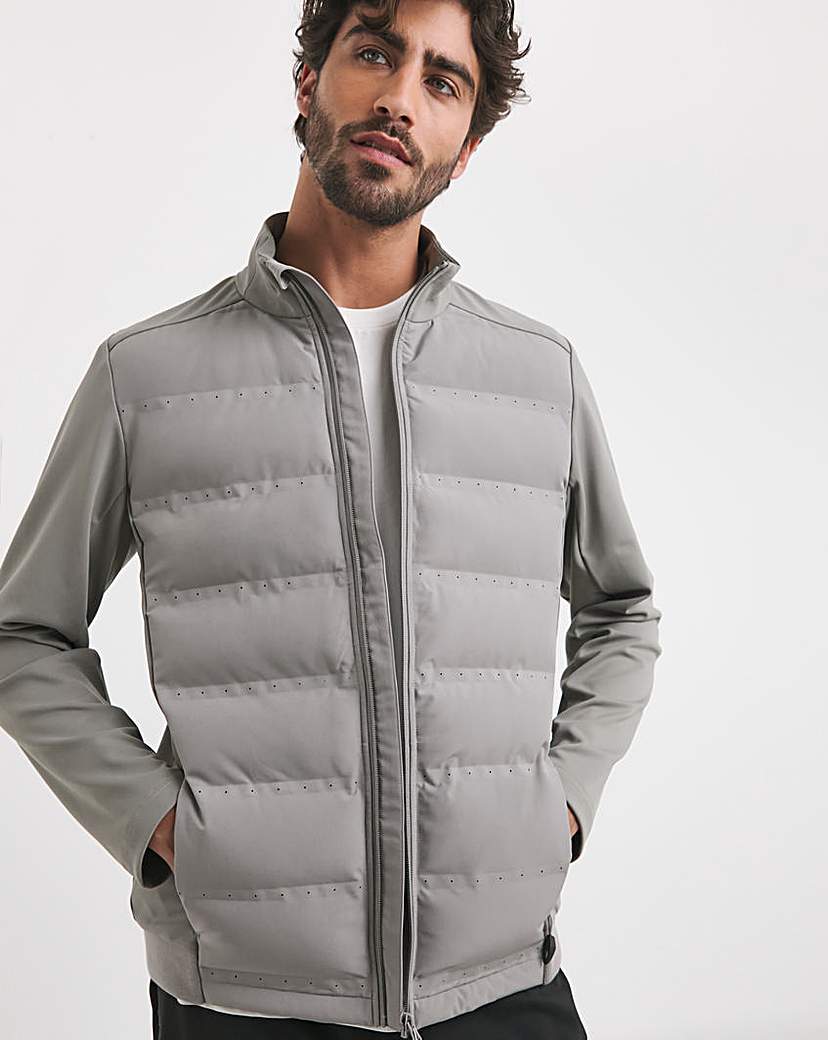 New In - Snowdonia Hybird Padded Bomber