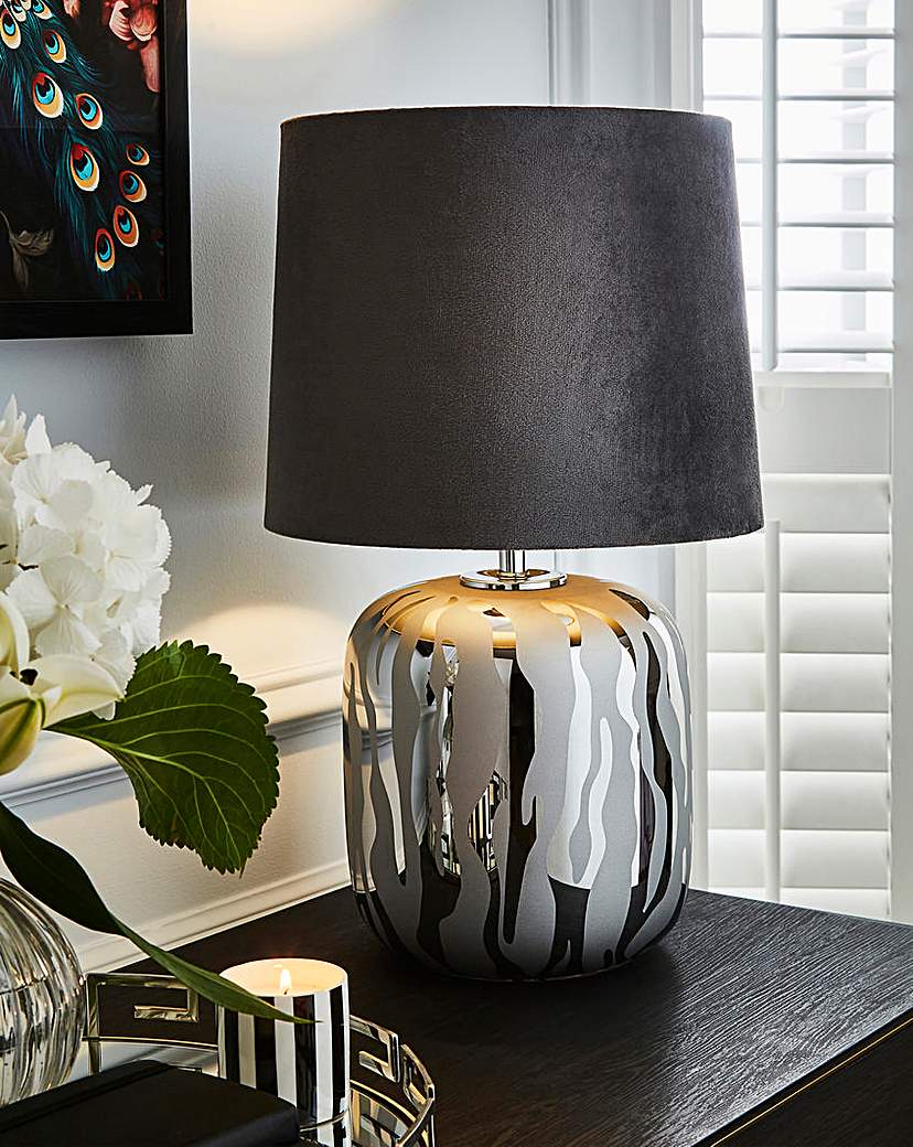 Joanna Hope Zebra Table Lamp