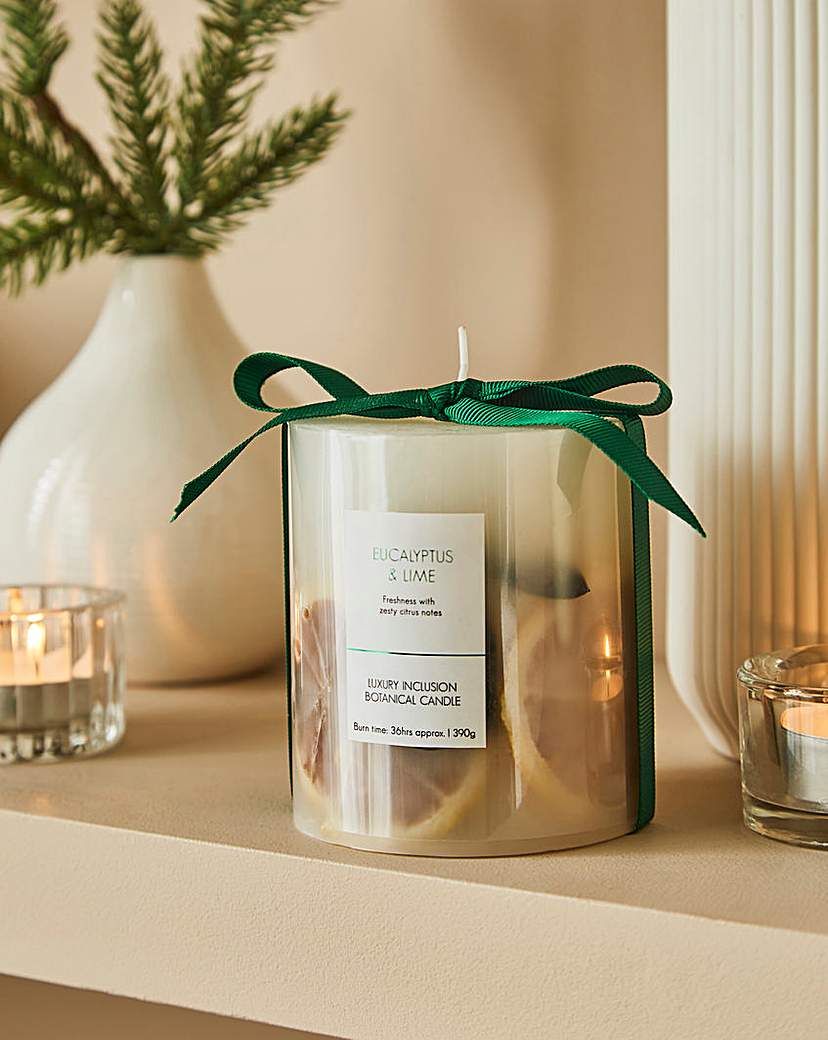 Eucalyptus & Lime Candle - Green