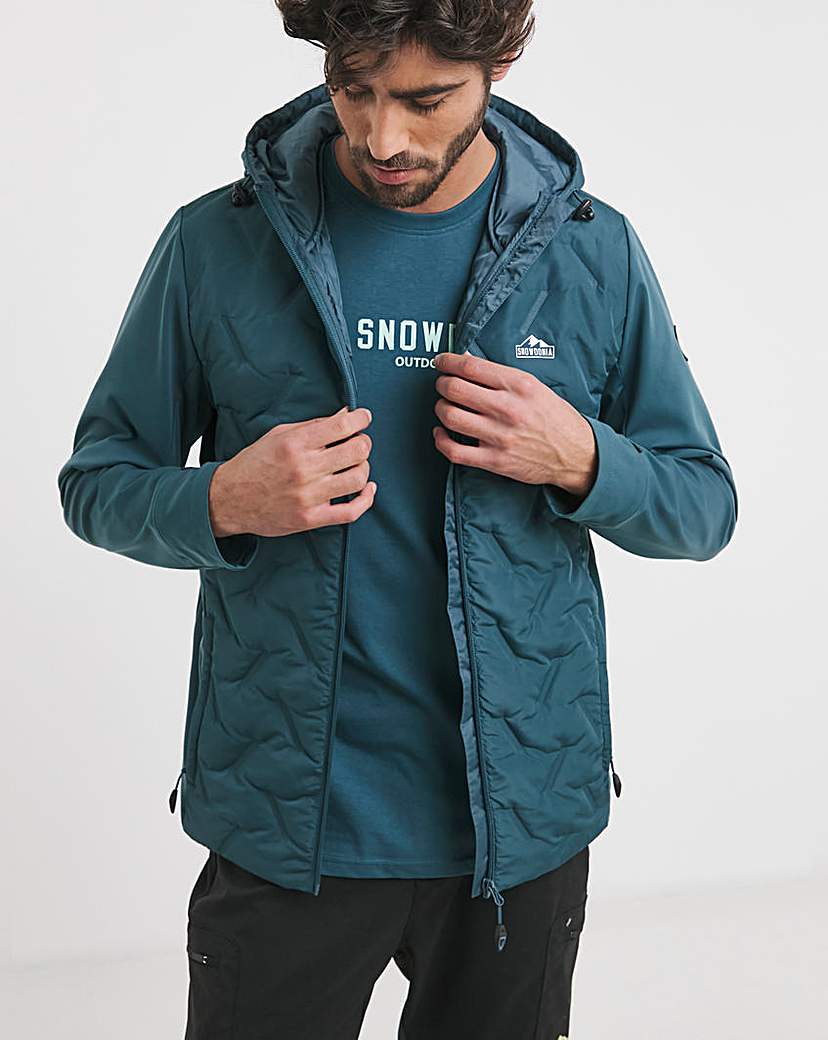 New In - Snowdonia Hybrid Hooded Jacket