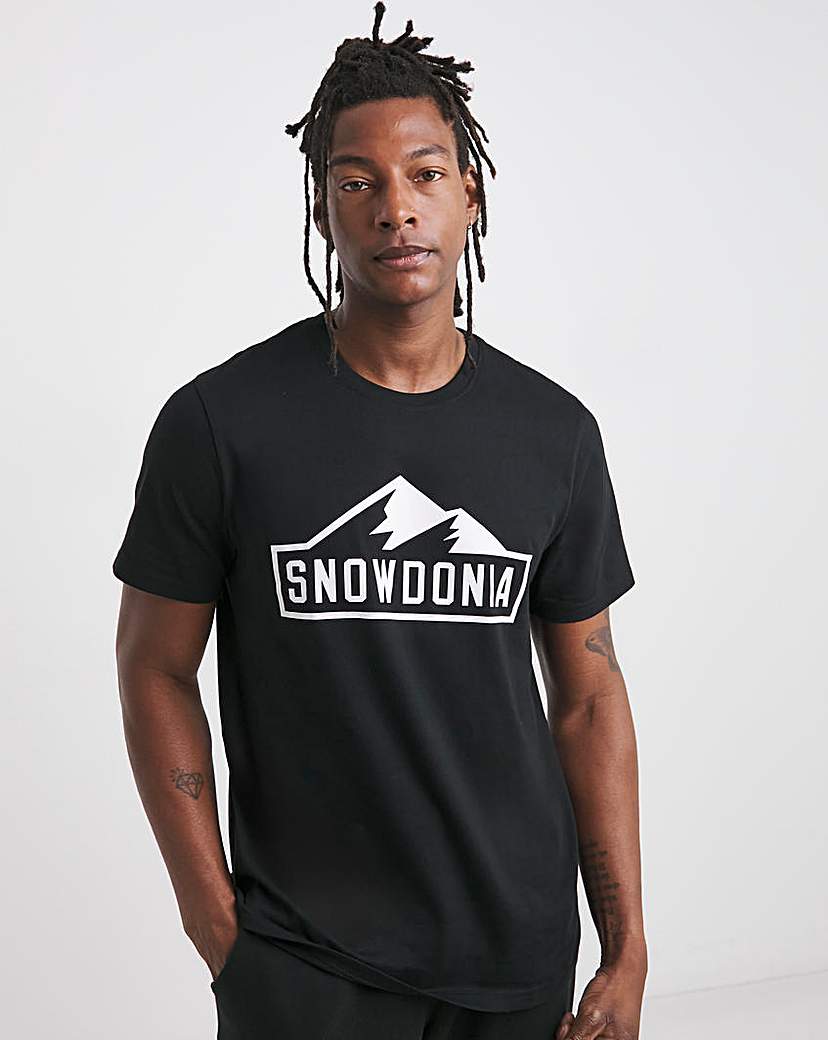 Snowdonia Print T Shirt