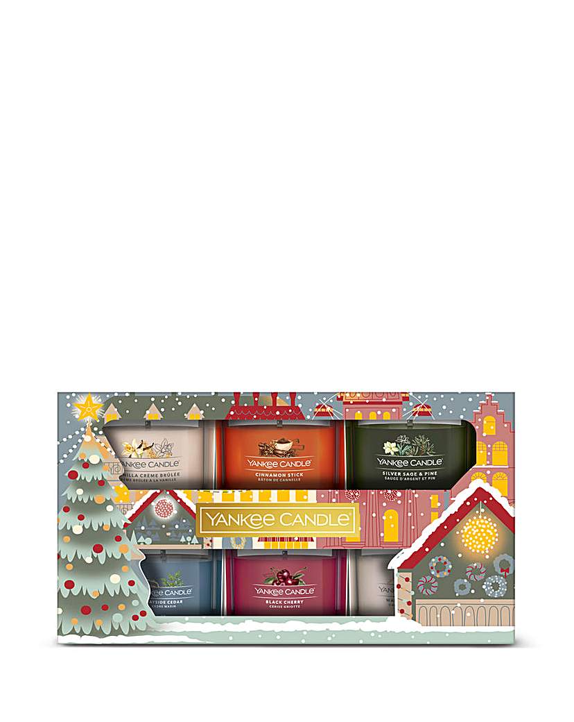 Yankee Candle Festive 6 Minis Giftset