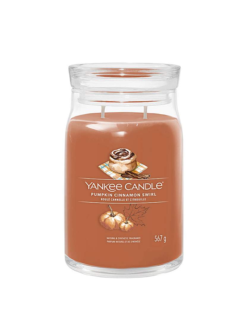 Yankee Candle Pumpkin Cinnamon Swirl