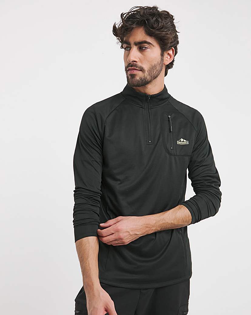 New In - Snowdonia Light Weight 1/4 Zip Layer