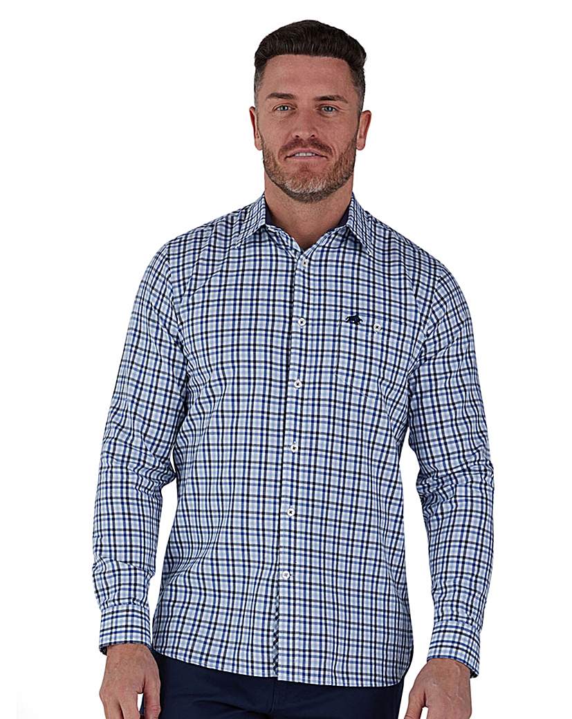 Raging Bull LS Gingham Shirt