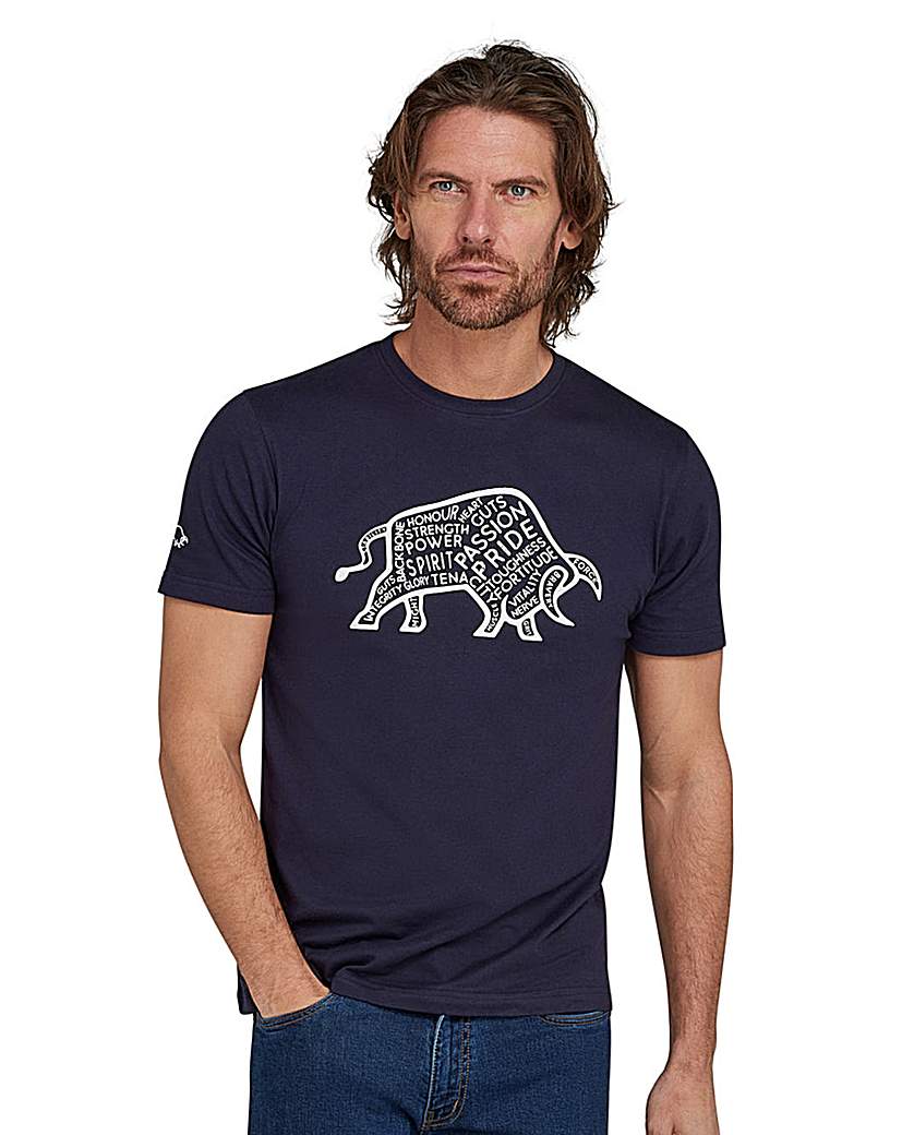 Raging Bull Outline T-Shirt