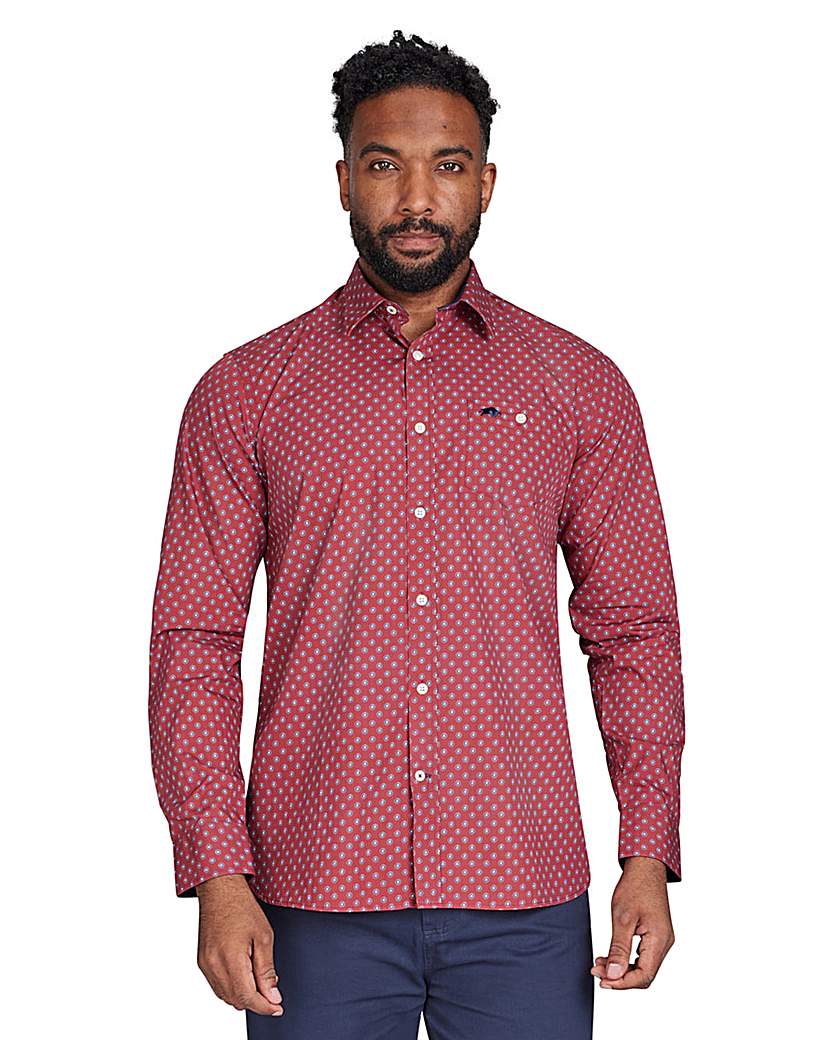 Raging Bull LS Daisy Print Shirt