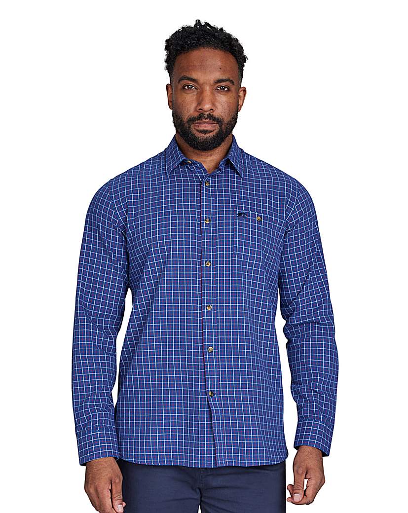 Raging Bull LS Window Pane Shirt