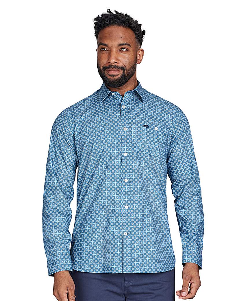 Raging Bull LS Diam Patt Shirt