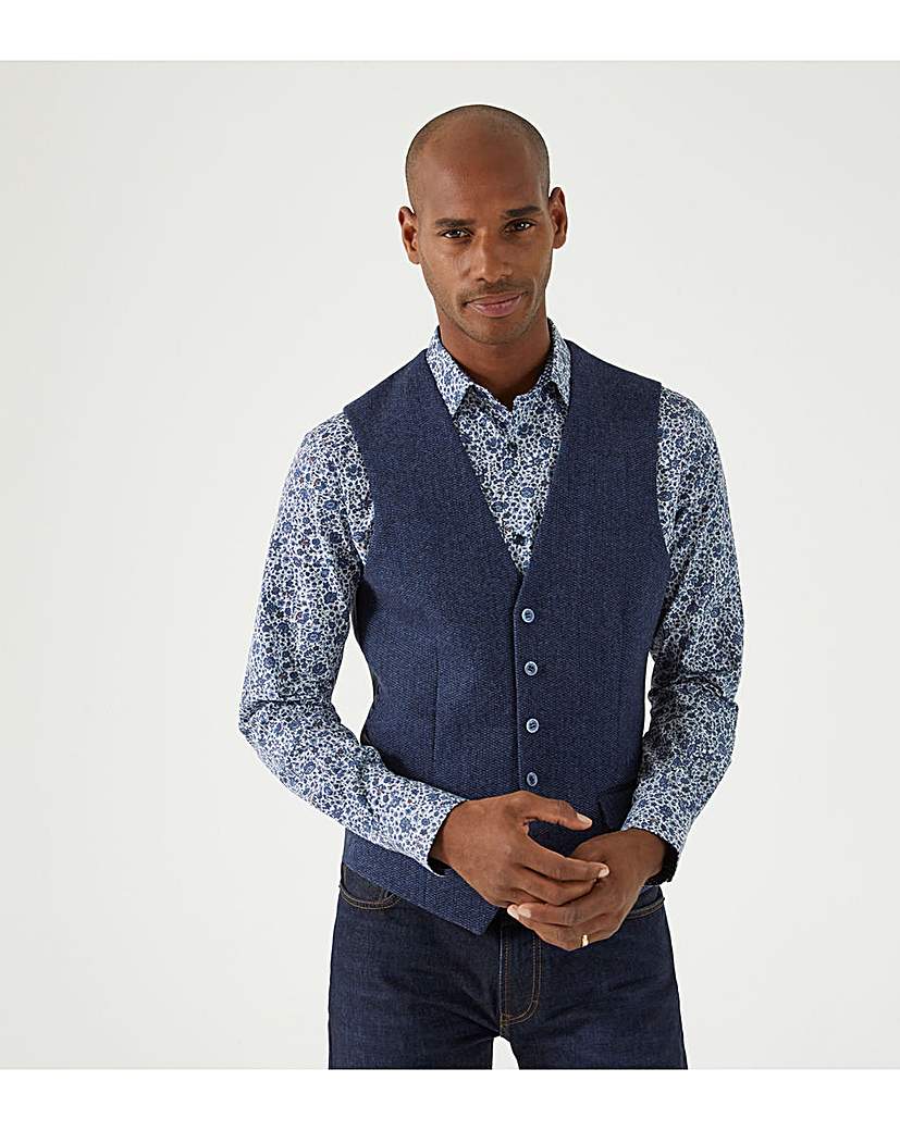 Skopes Newsam Waistcoat Blue