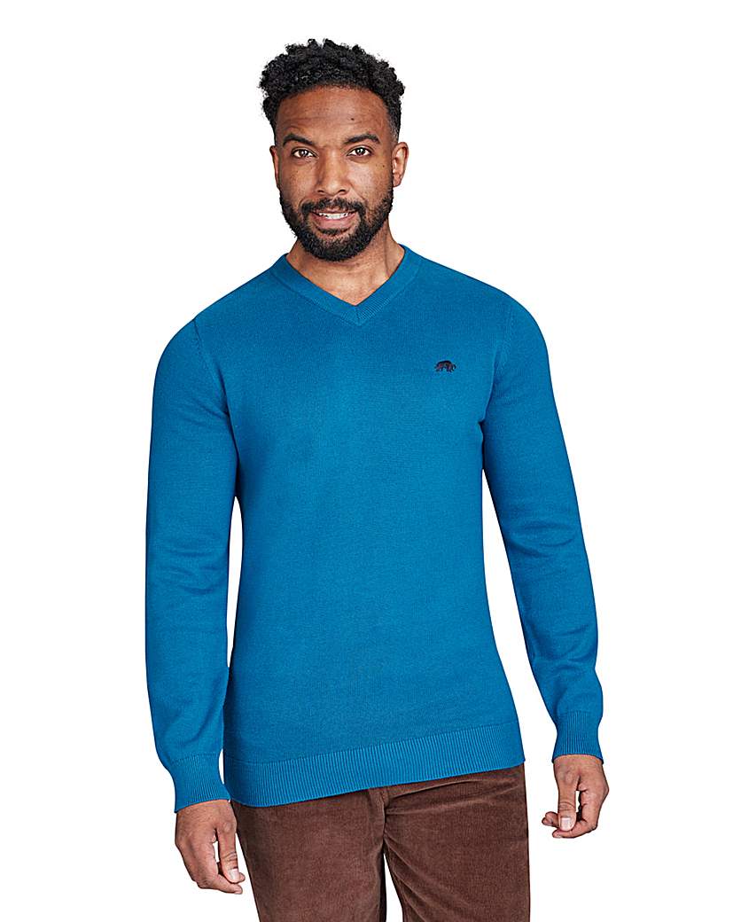 Raging Bull Classic V Neck Knit