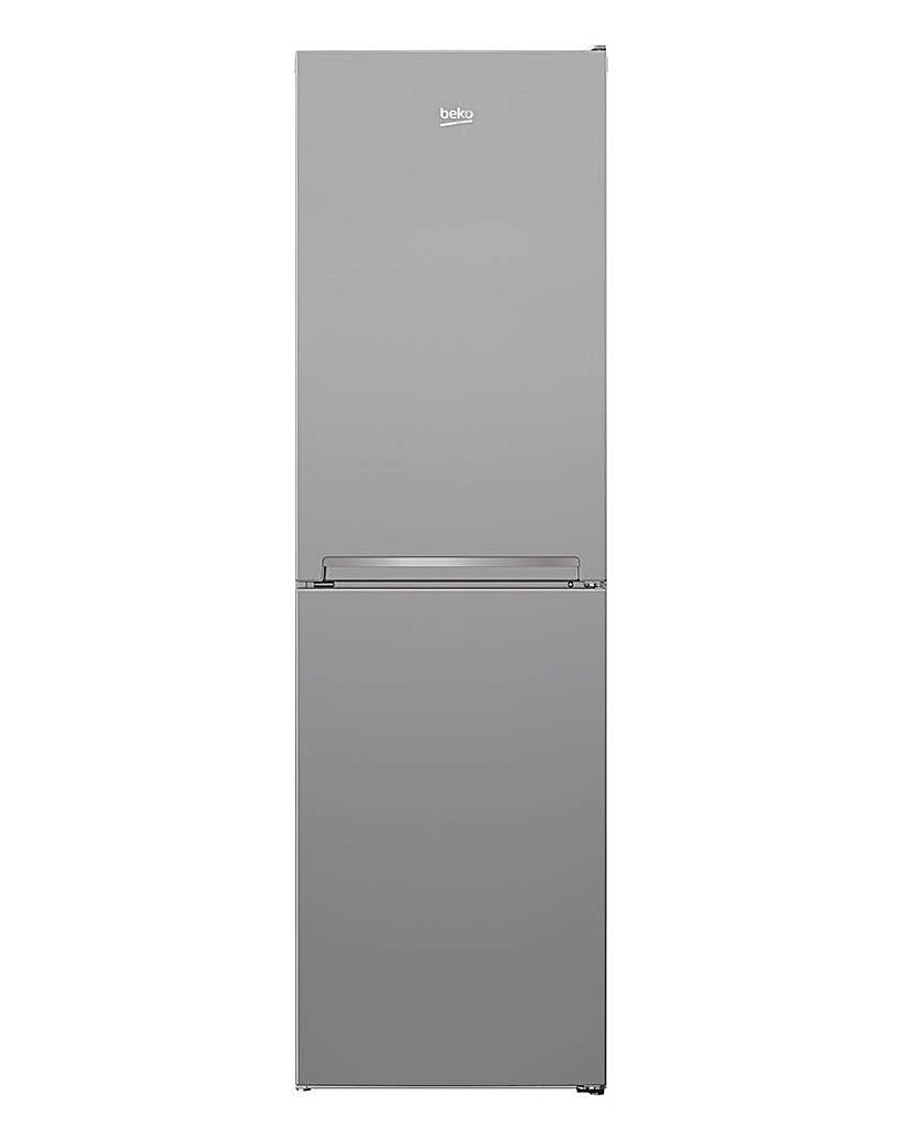 Beko CFG3582S 50/50 Frost Free Fridge Freezer - Silver - F Rated