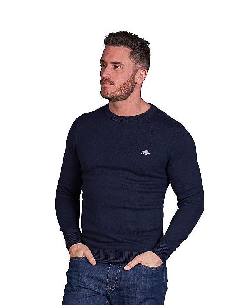 Raging Bull Class Crew Neck Knit