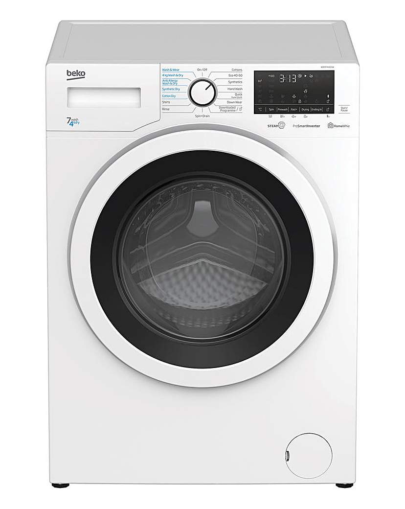 Image of Beko 7kg Washer Dryer WHITE WDER7440421W