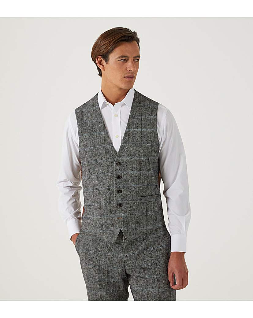 Skopes Rowan Suit Waistcoat Grey