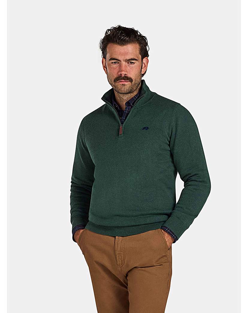 Raging Bull Classic Quarter Zip Knit