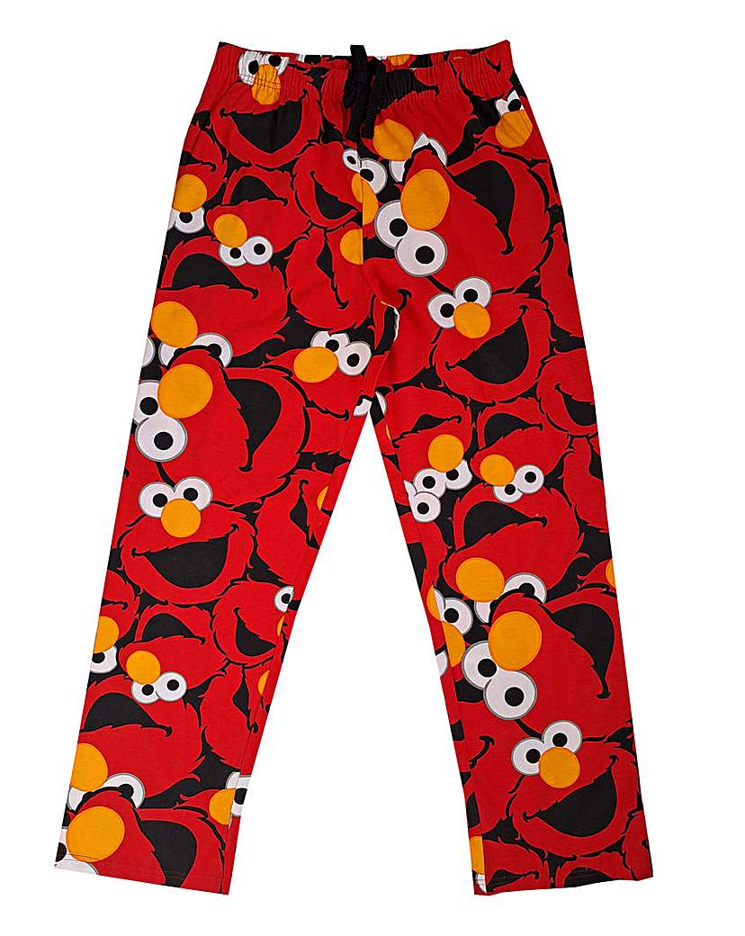 Mens Elmo Loungepants RED Licence Size S