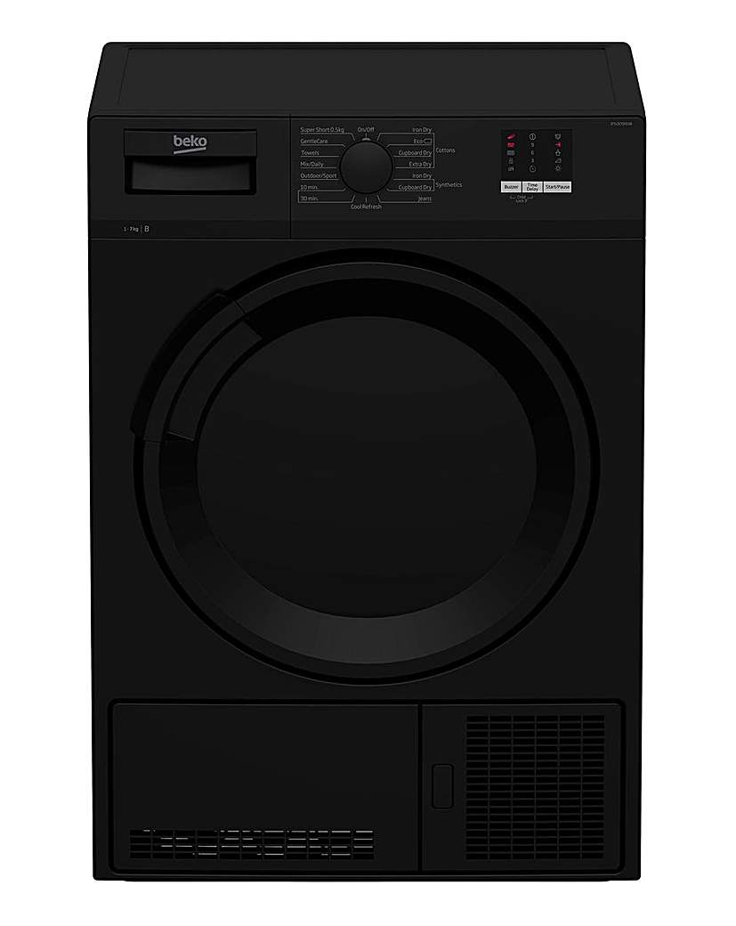 Beko DTLCE70051B Condenser Dryer Black