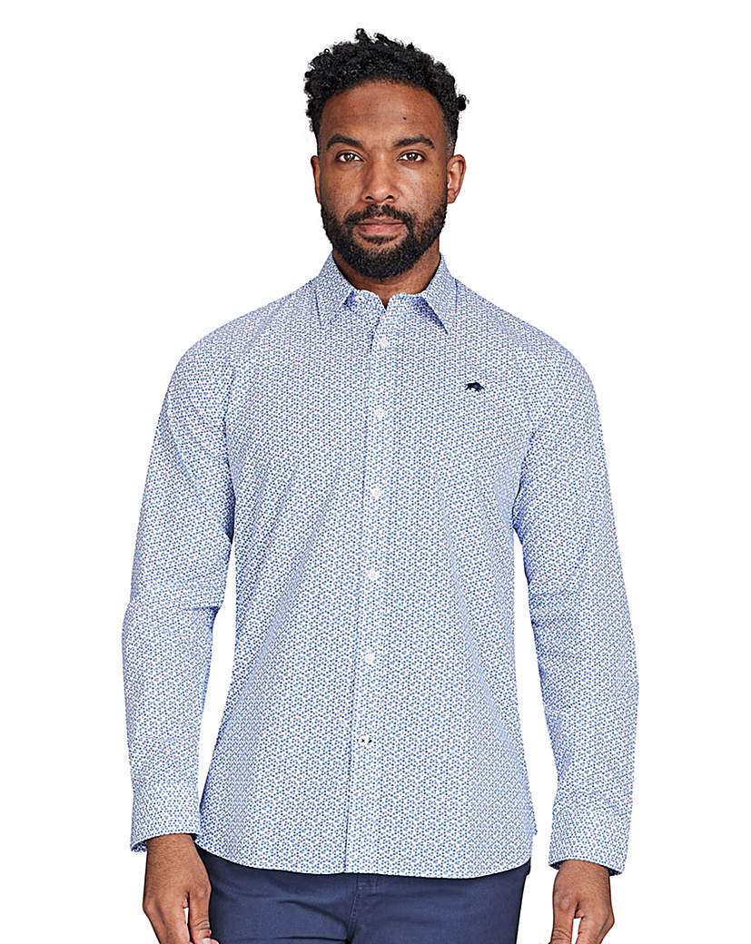 Raging Bull LS Pentagon Pattern Shirt