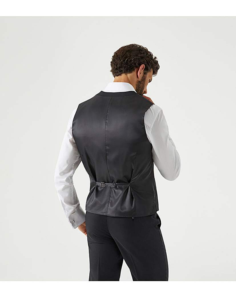 Skopes Farnham Suit Waistcoat Black