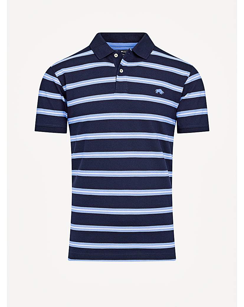 Raging Bull Classic Triple Stripe Polo