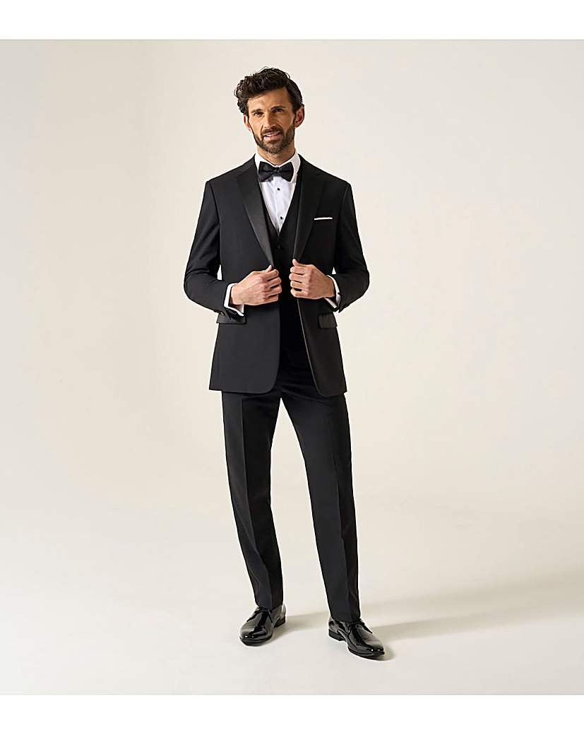Skopes Cavendish Suit Waistcoat Black