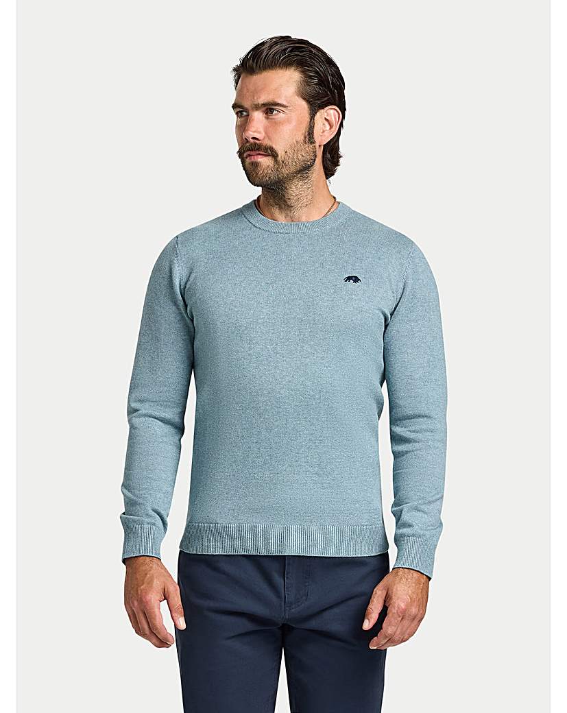 New In - Raging Bull Classic Crew Neck Knit