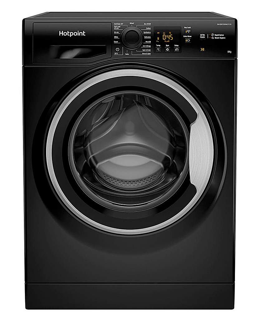 Image of Hotpoint NSWM843CBSUKN Washing Machine