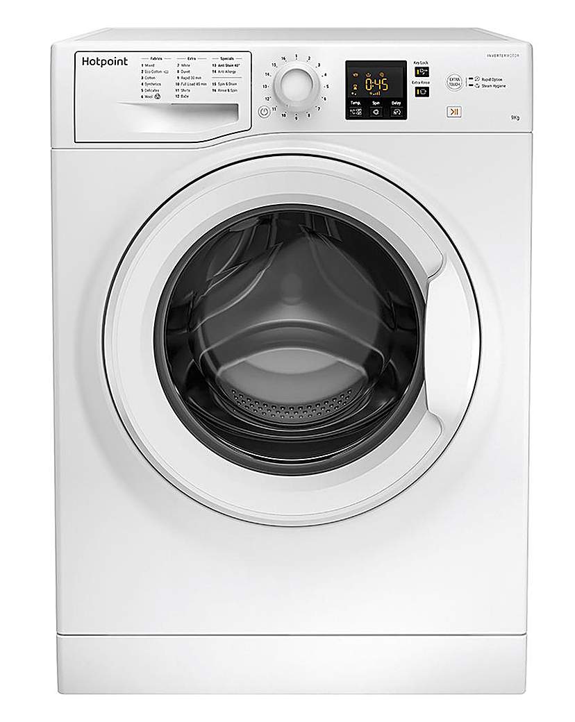 Image of HOTPOINT NSWM943C Washing Machine + INST