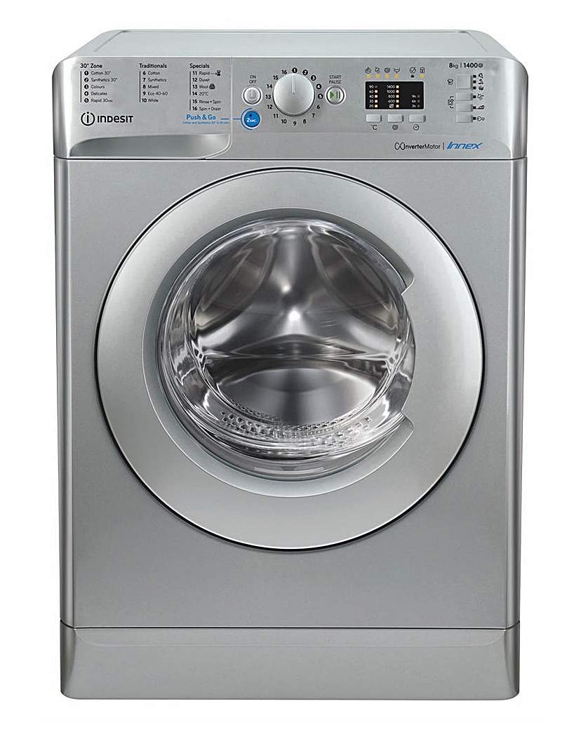 INDESIT BWA81483X Washing Machine + INST