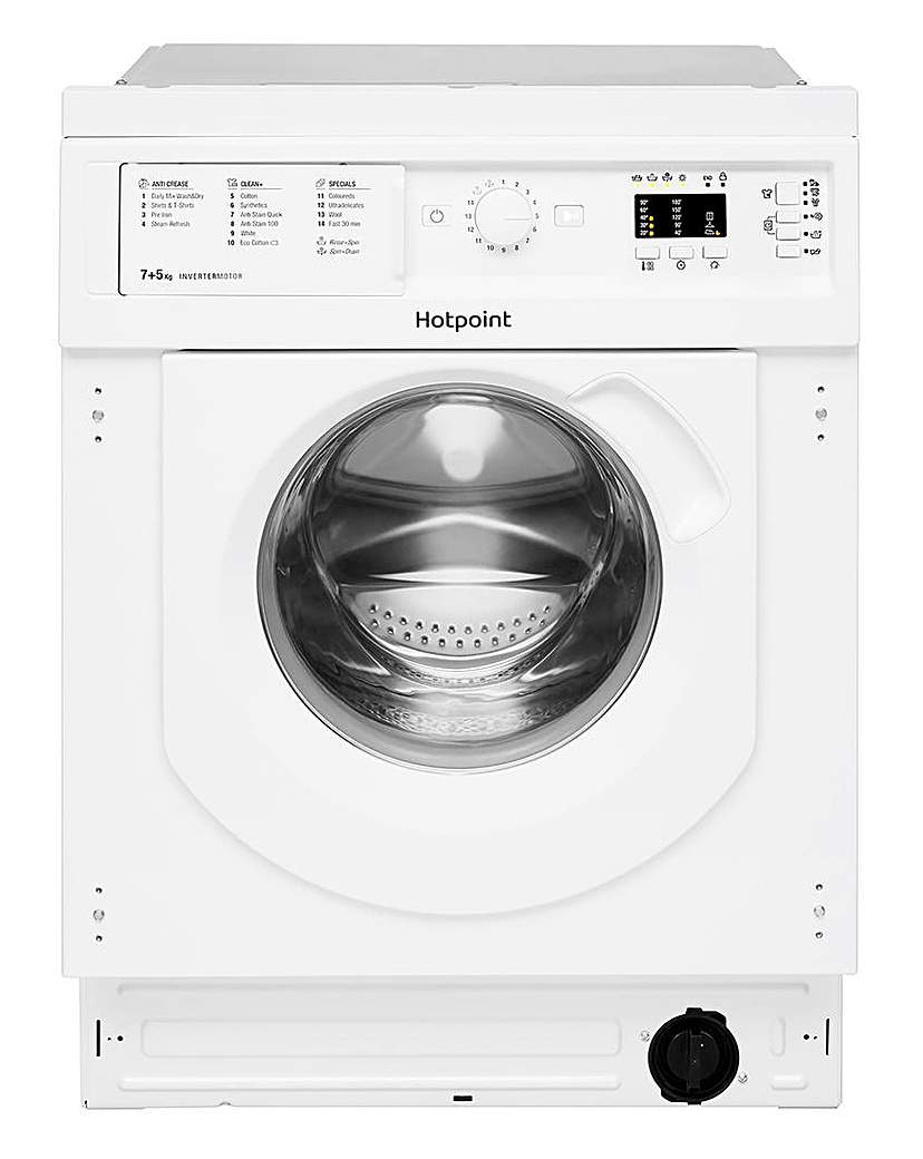 Image of Hotpoint BIWDHG75148UKN Washer Dryer