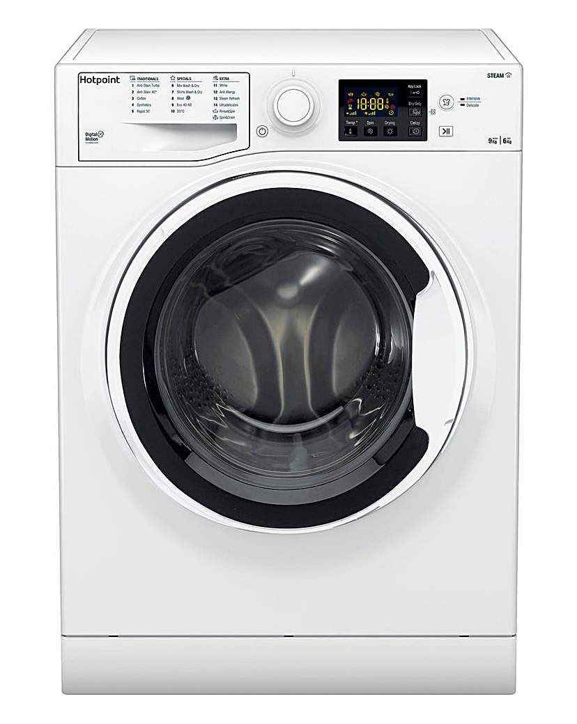 Hotpoint RDG9643WUKN 9Kg / 6Kg Washer Dryer with 1400 rpm - White - D Rated