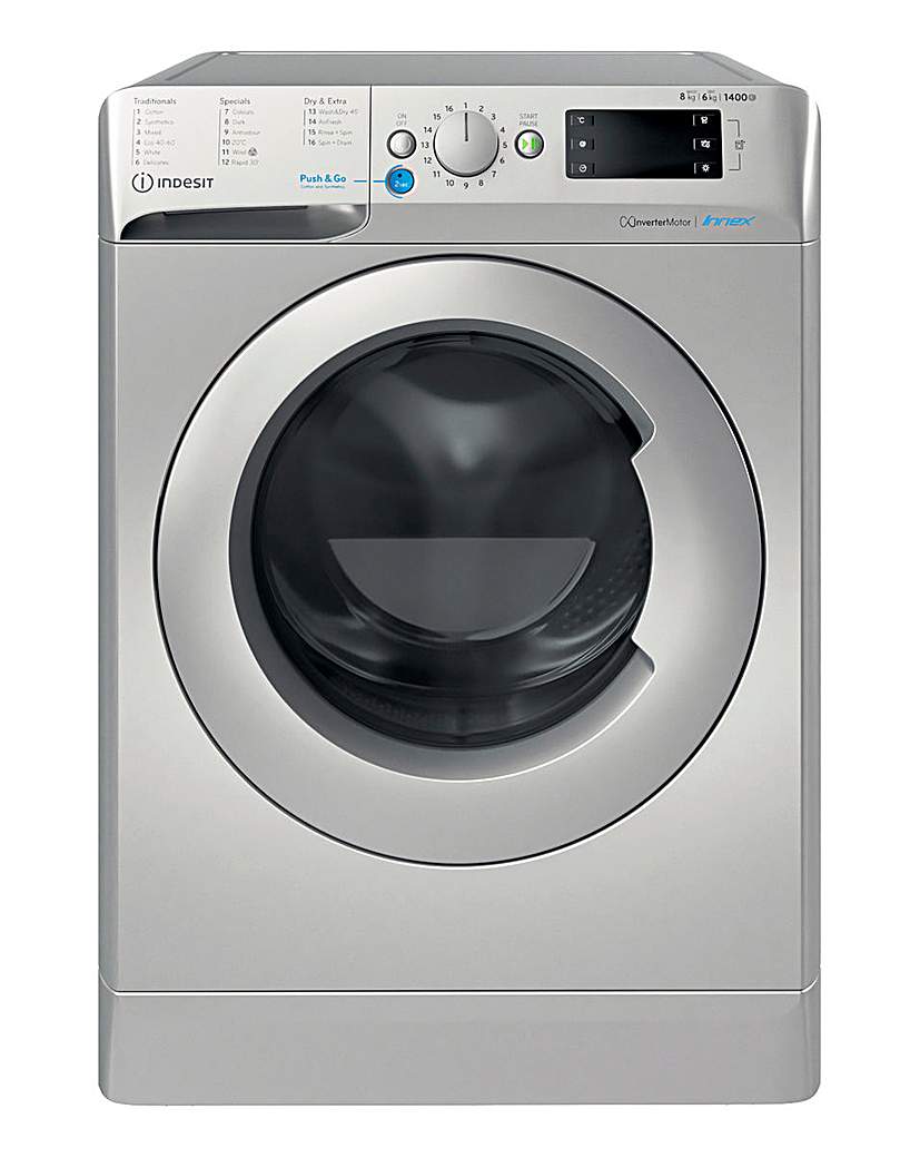 Image of Indesit 8+6kg Washer Dryer + INSTALL