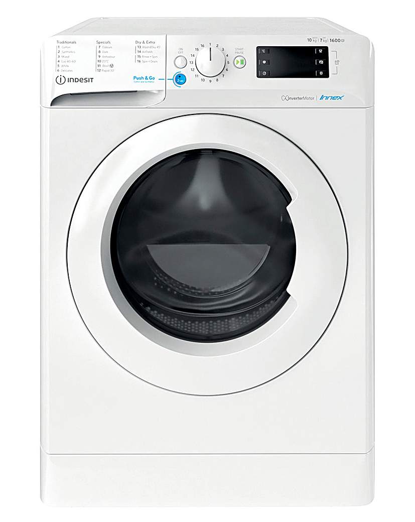 Image of Indesit BDE1071682XWUKN Wash/Dryer +INST
