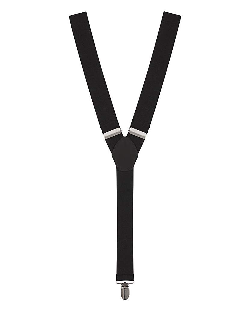 Black Classic Braces - Black
