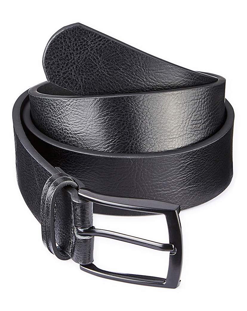 Black Slim Chino Belt