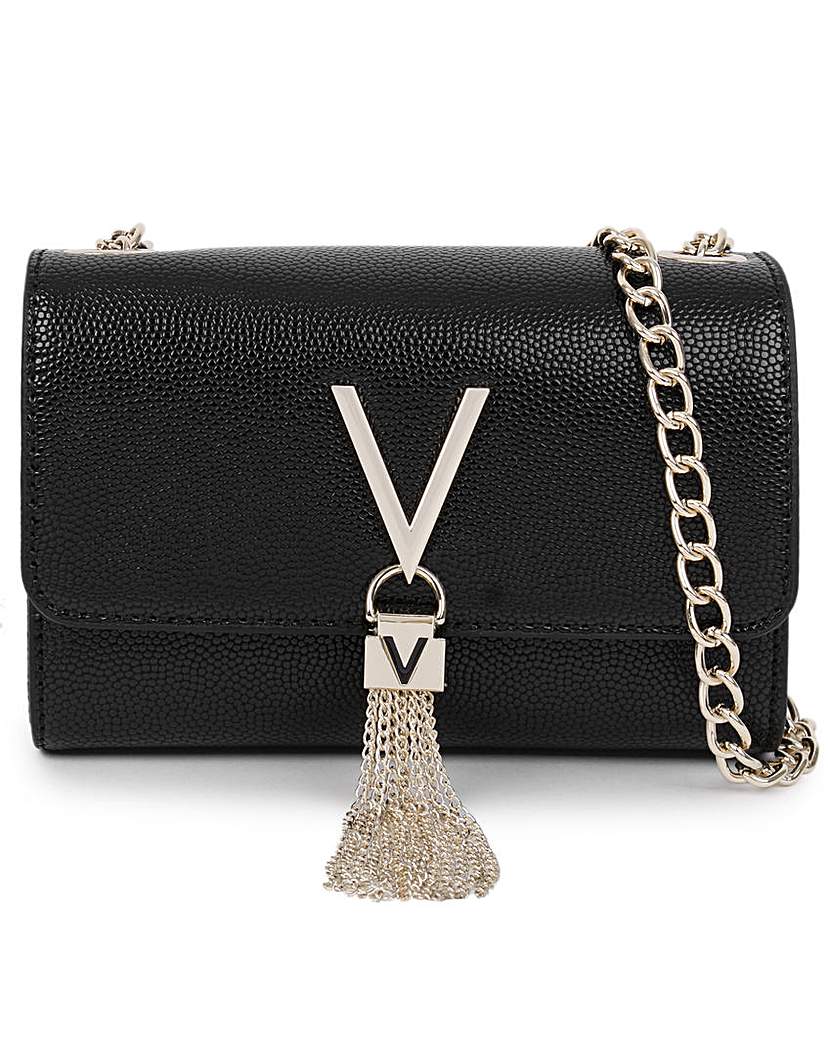 Valentino Bags Divina Pebbled Shoulder Bag Simply Be