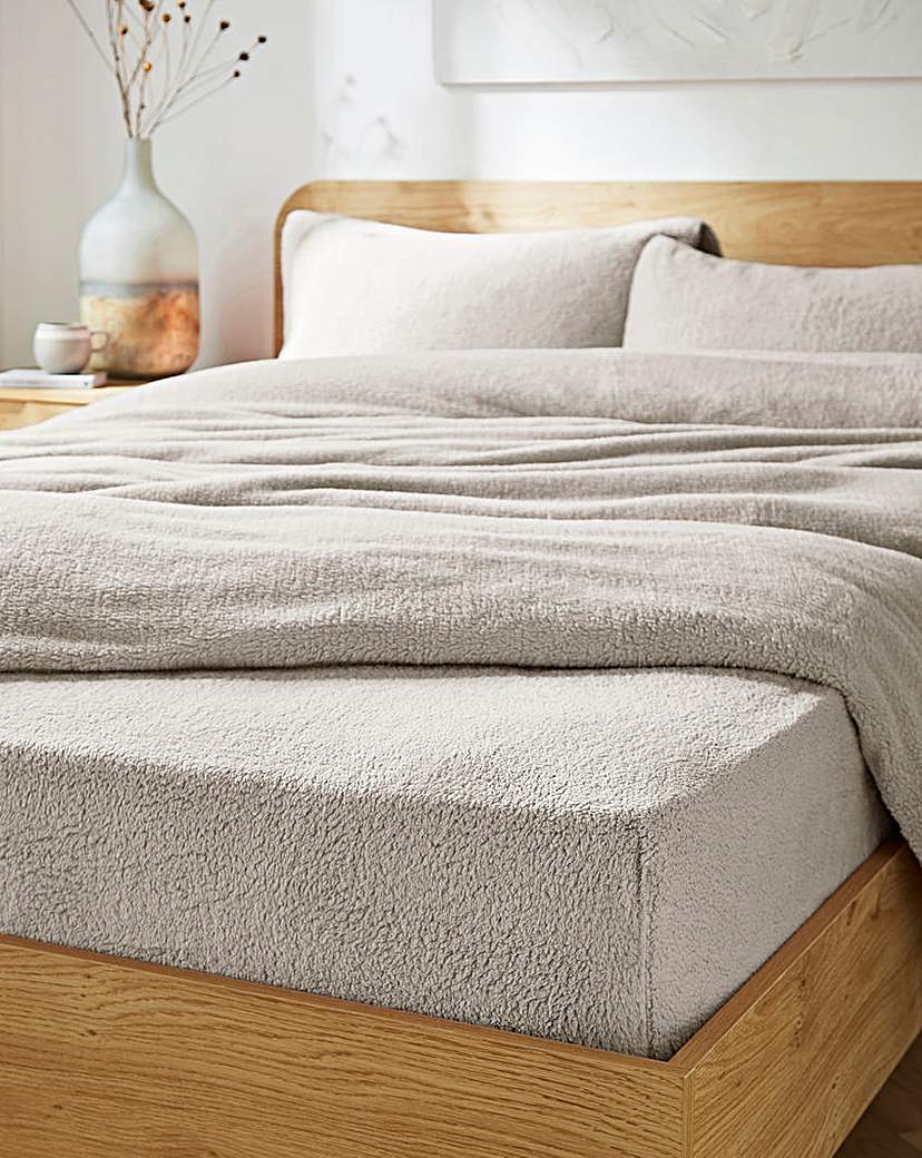 Fleece Fitted Sheet - Cream