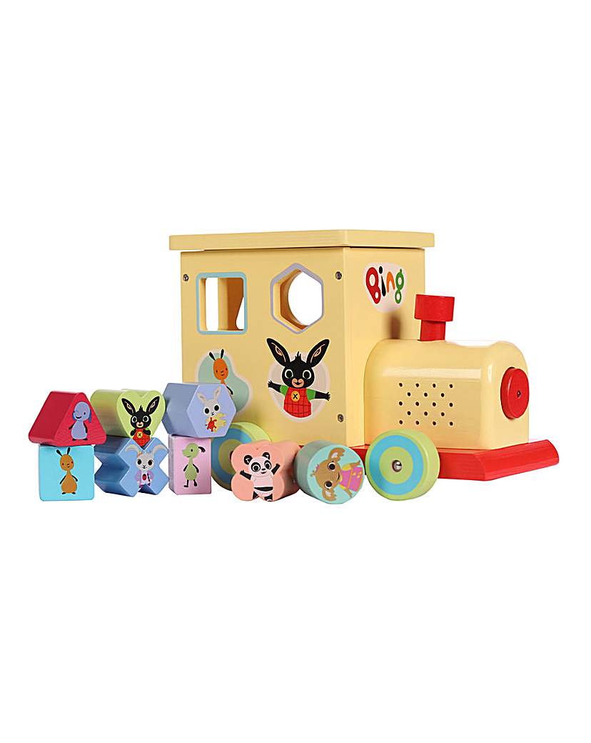Image of Bing Wooden Shape Sorter Train