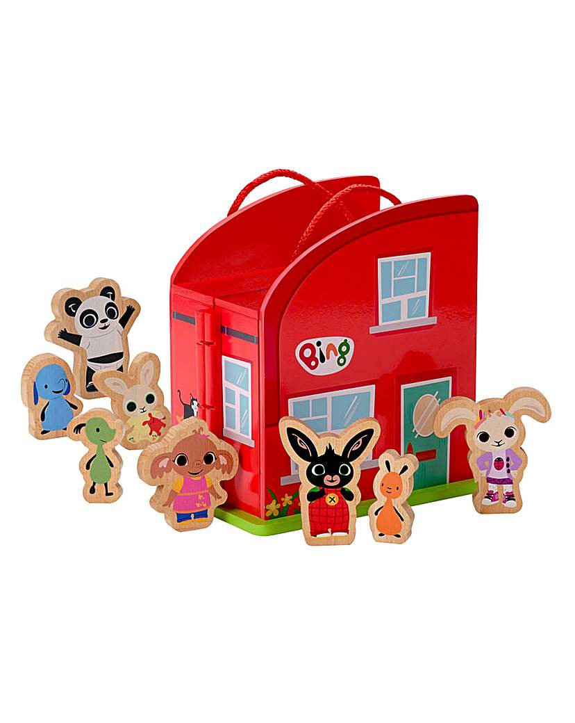 Image of Bing Wooden Carry Along House