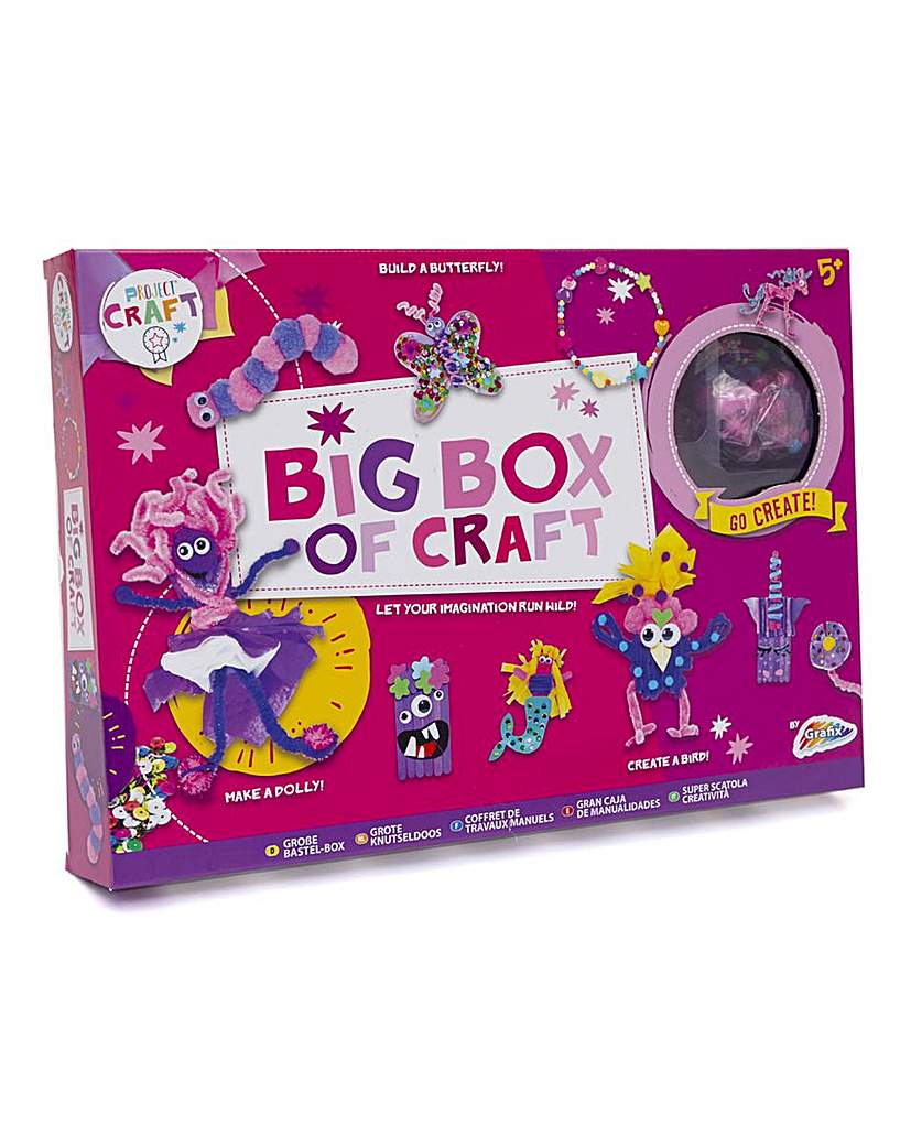 Image of Pink Big Box Of Craft