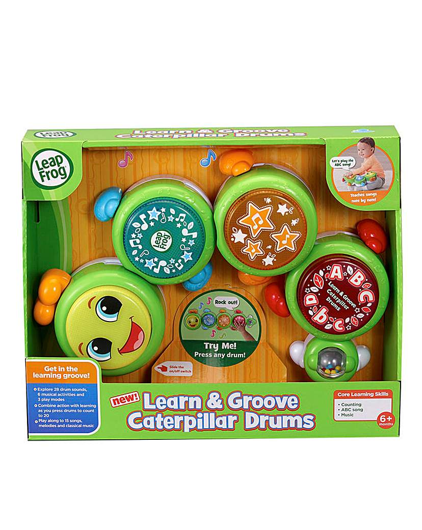 Image of LeapFrog Learn Groove Caterpillar Drums