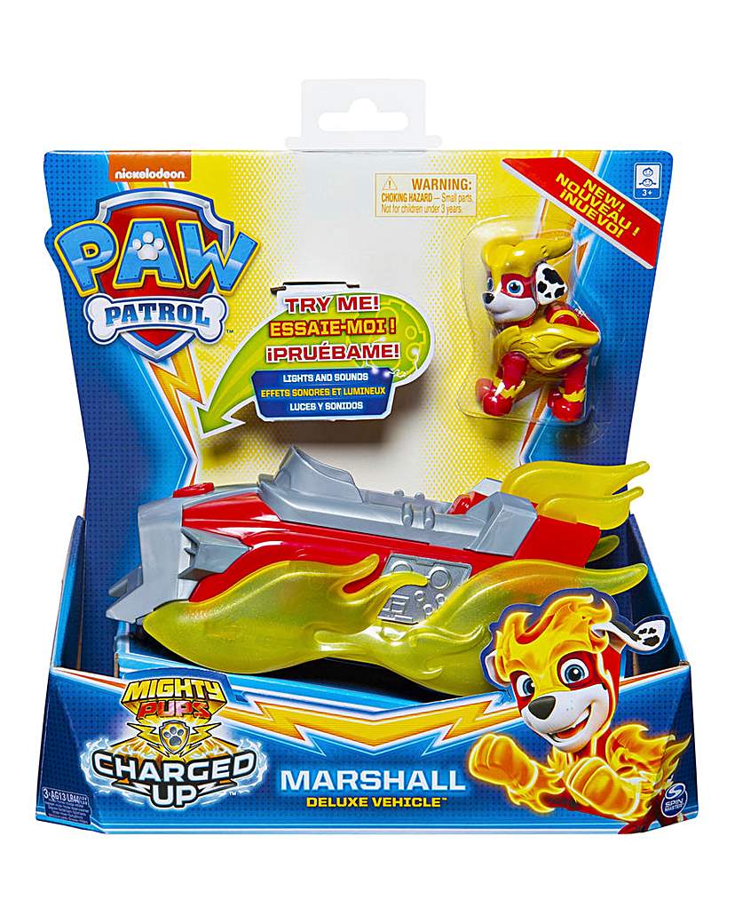 Image of Paw Patrol Charged Up Vehicle Marshall