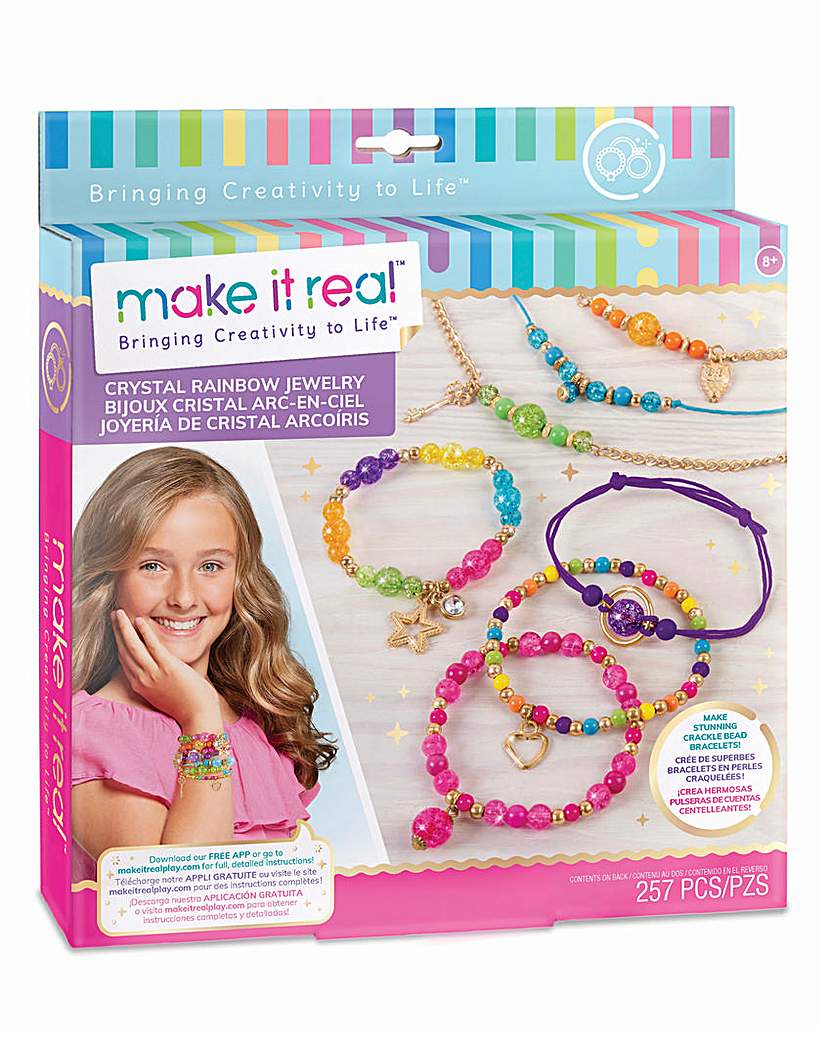 Image of Make It Real Crystal Rainbow Jewellery