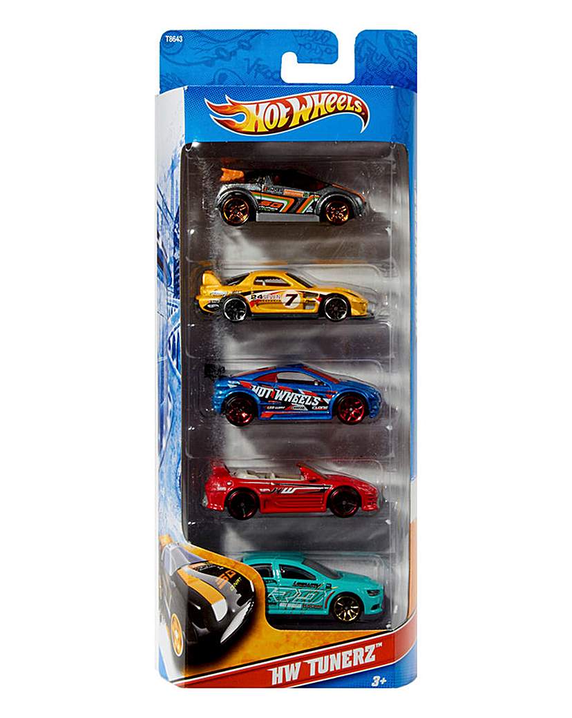 Image of Hot Wheels 5 Car Giftpack Assorted