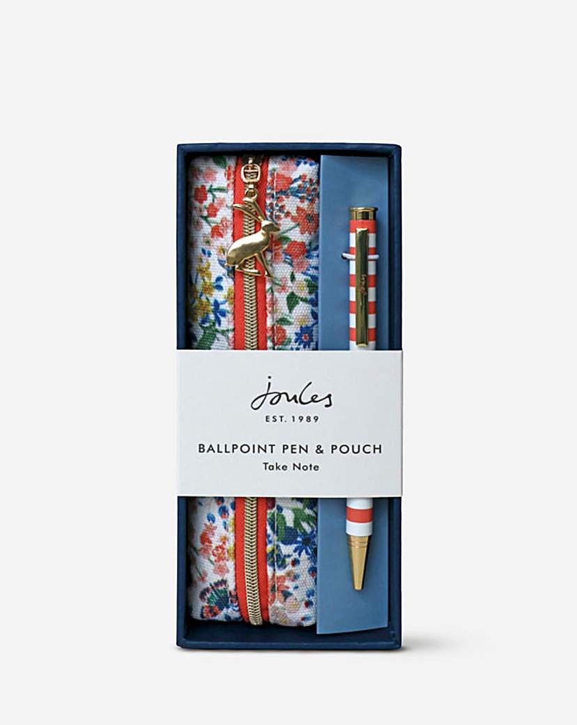 Image of Joules Pen and Pouch Set